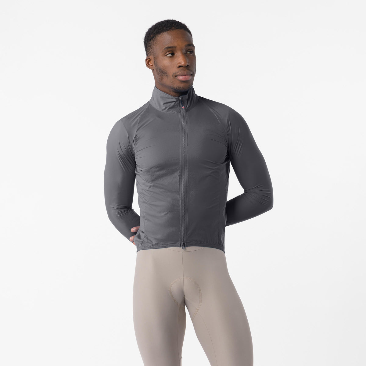 Chaqueta CASTELLI TRANSITION AIR gris - vista frontal