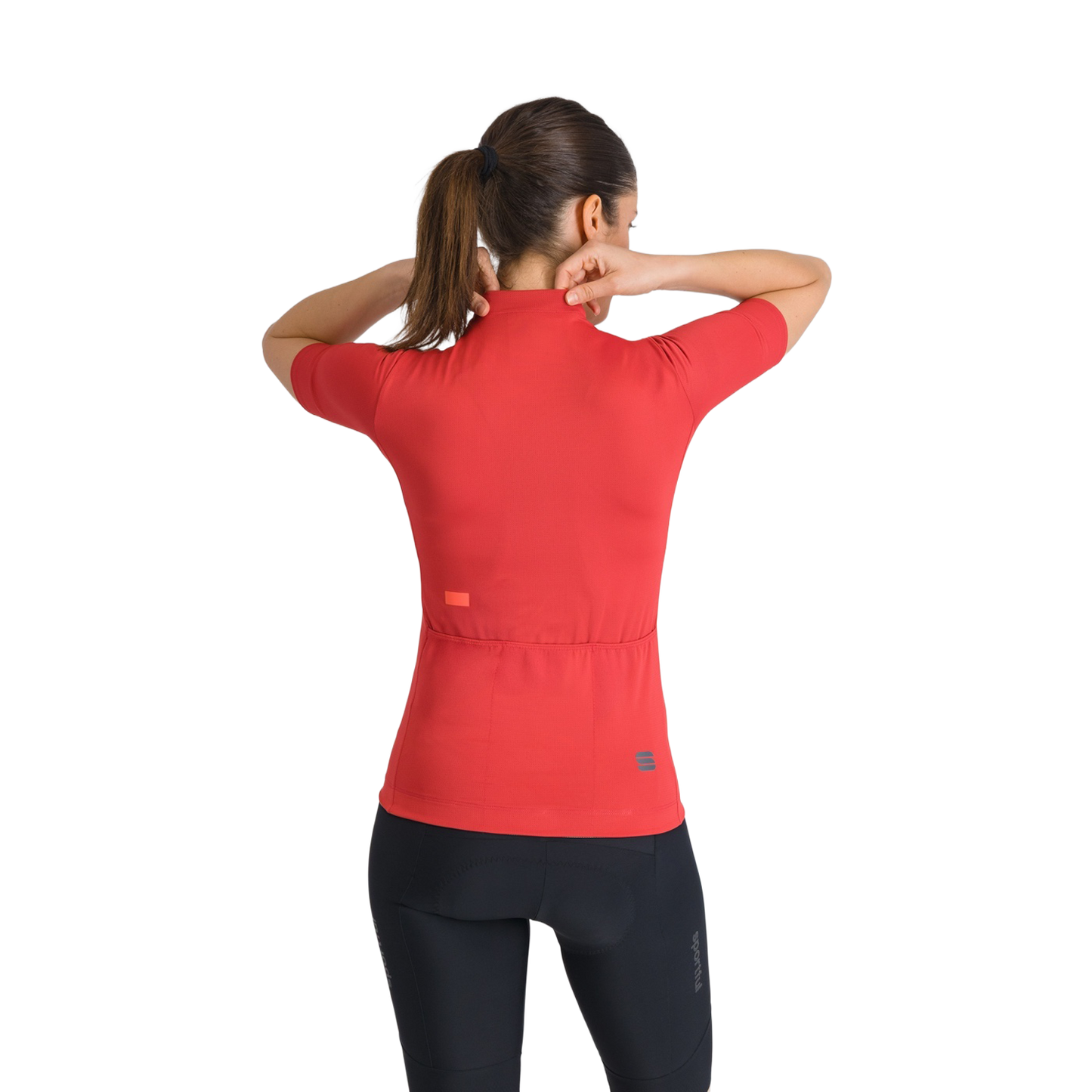 Maillot de manga corta SPORTFUL CLASSIC para mujer Rojo