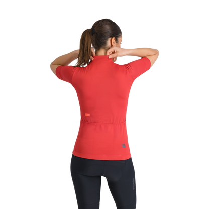 Maillot SPORTFUL CLASSIC Mangas Cortas Mujer Rojo