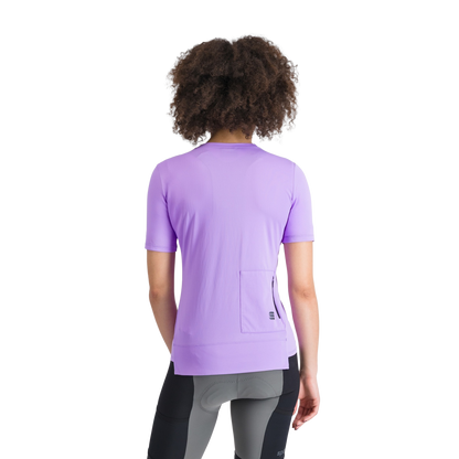 Maillot SPORTFUL SUPERGIARA TEE Mangas Cortas Mujer Morado