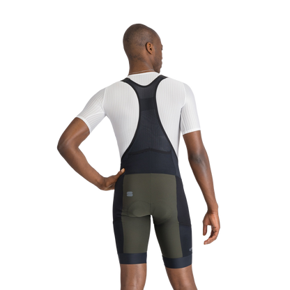 Culote Corto con Tirantes SPORTFUL SUPERGIARA 2 Caqui/Negro