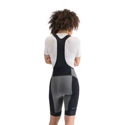 Culote Corto con Tirantes SPORTFUL SUPERGIARA 2 Mujer Gris/Negro