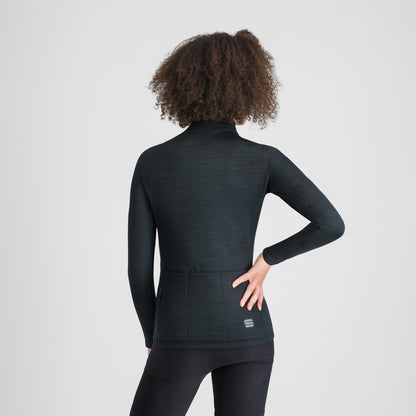 Maillot SPORTFUL SUPERGIARA WOOL de mujer de manga larga negro