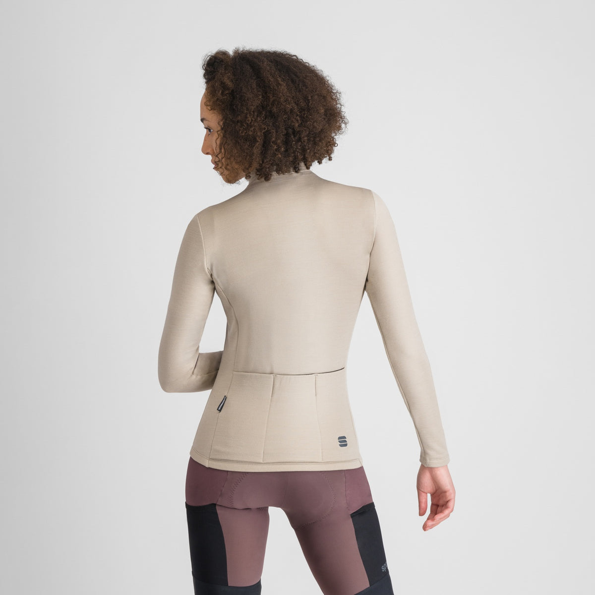 Maillot de manga larga SPORTFUL SUPERGIARA WOOL para mujer beige