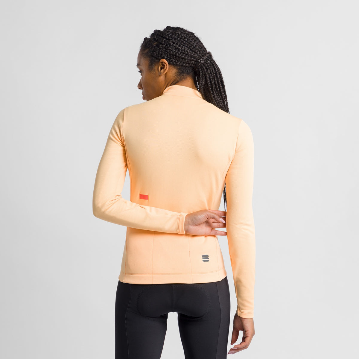 Maillot SPORTFUL CLÁSICO de mujer de manga larga amarillo