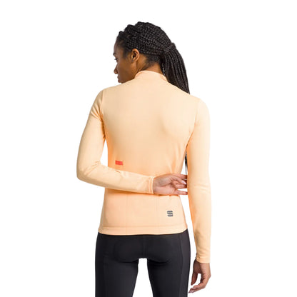 Maillot SPORTFUL CLÁSICO de mujer de manga larga amarillo