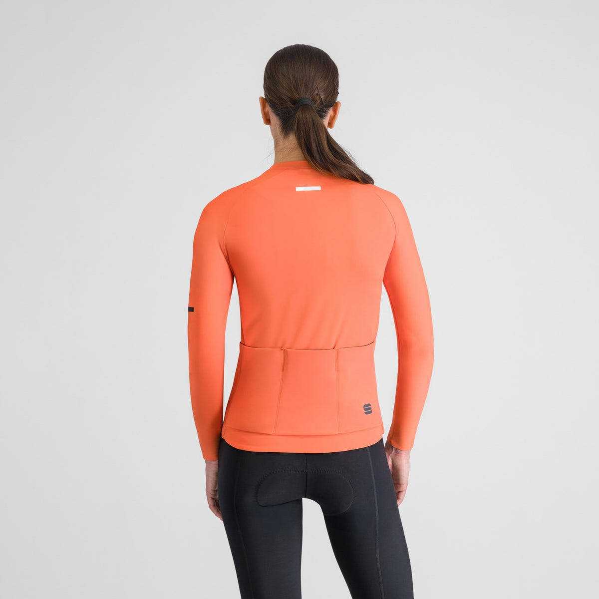 Maillot SPORTFUL SUPERNOVA de mujer de manga larga rojo