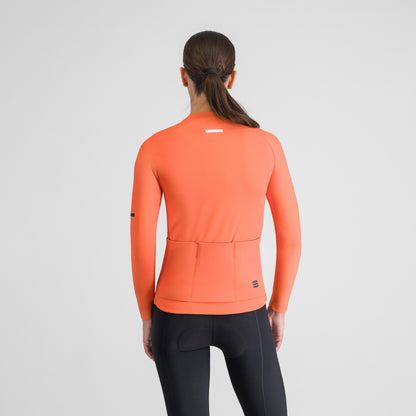Maillot SPORTFUL SUPERNOVA de mujer de manga larga rojo