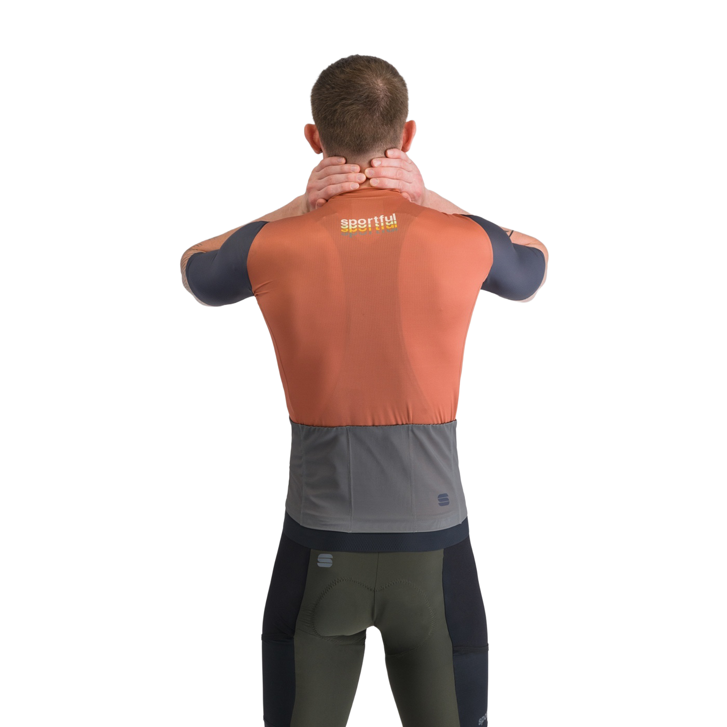 Maillot manga corta SPORTFUL SUPERGIARA 2 LOGO Naranja