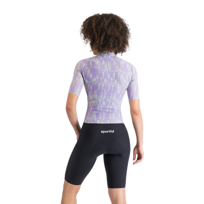 Mono SPORTFUL G-SUIT Mangas Cortas Mujer Negro/Violeta