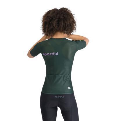 Maillot SPORTFUL LIGHT 2 Mangas Cortas Mujer Caqui