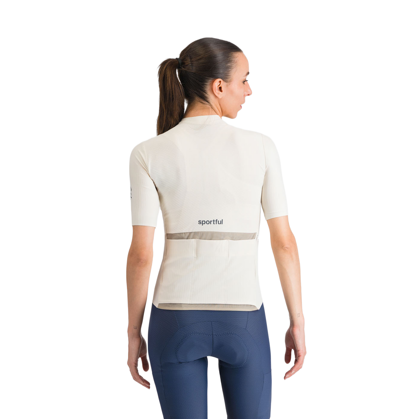 Maillot manga corta SPORTFUL HYPEREPIC Mujer Crema