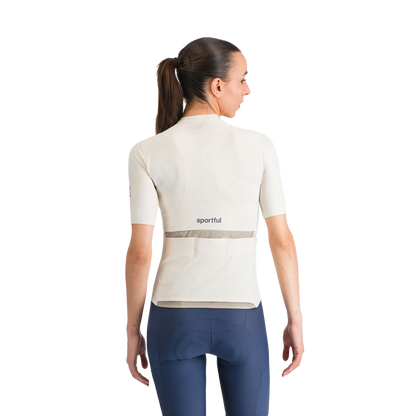 Maillot SPORTFUL HYPEREPIC Mangas Cortas Mujer Crema