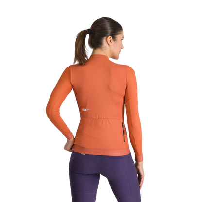 Maillot SPORTFUL SRK Mangas Largas Mujer Naranja
