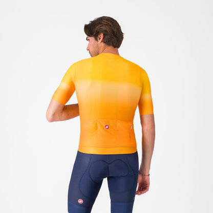 Maillot CASTELLI UPF Mangas Cortas Naranja