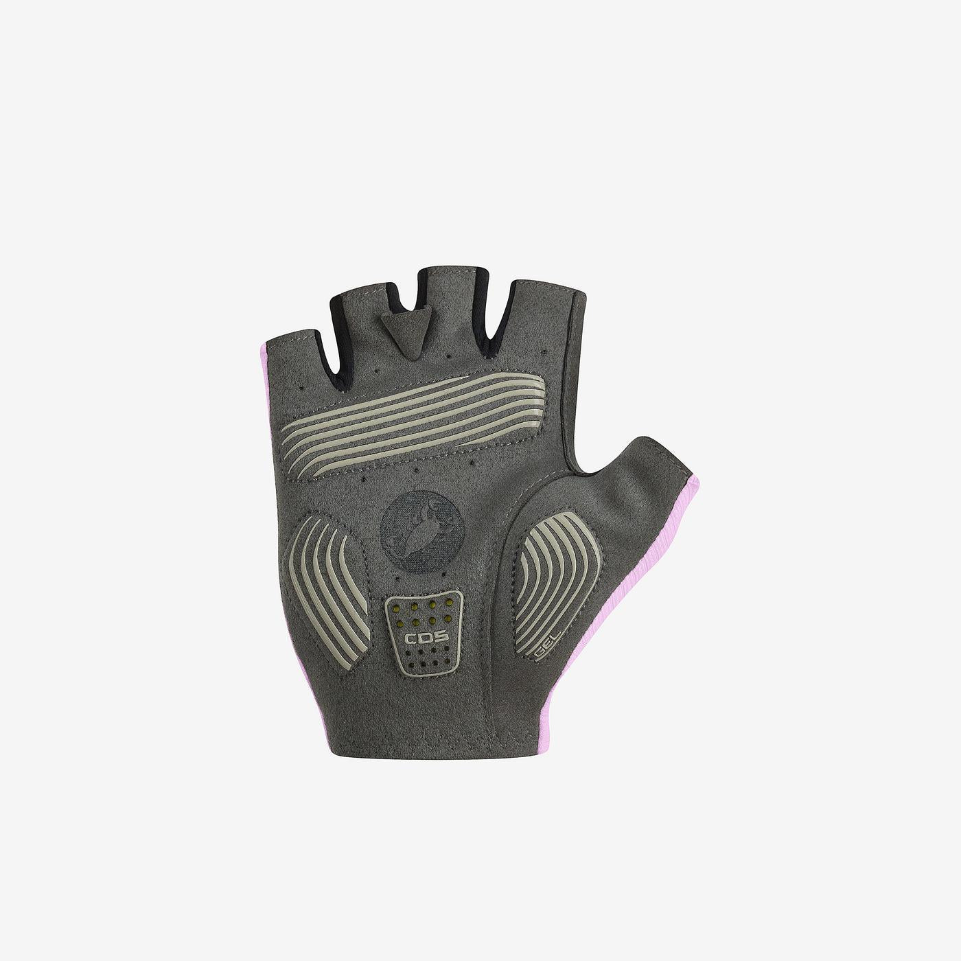 CASTELLI ESPRESSO Guantes cortos de mujer Niebla púrpura