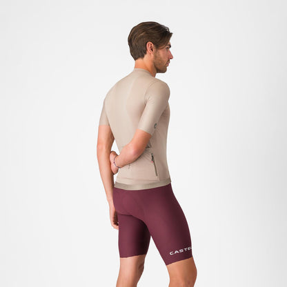 Culote Corto con Tirantes CASTELLI ESPRESSO 2 Burdeos