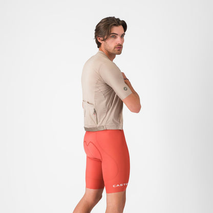Culote Corto con Tirantes CASTELLI ESPRESSO 2 Paprika