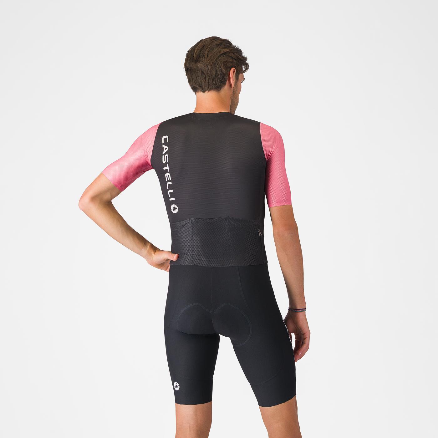 CASTELLI Mono SATURDAY MORNING Negro/Rosa