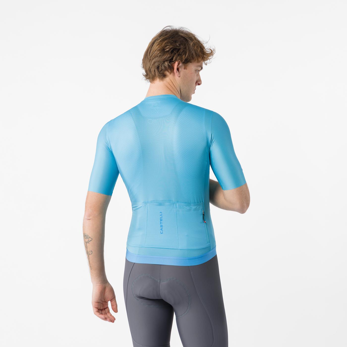 CASTELLI ESPRESSO 2 Maillot de manga corta Turquesa