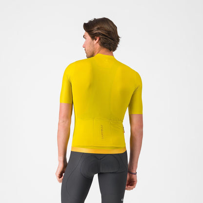 Maillot CASTELLI ESPRESSO 2 Mangas Cortas Amarillo