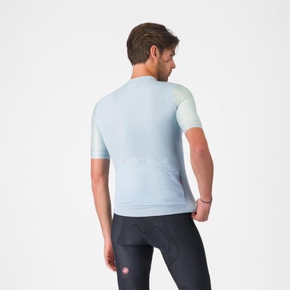 Maillot CASTELLI PROLOGO LITE 2 Mangas Cortas Azul