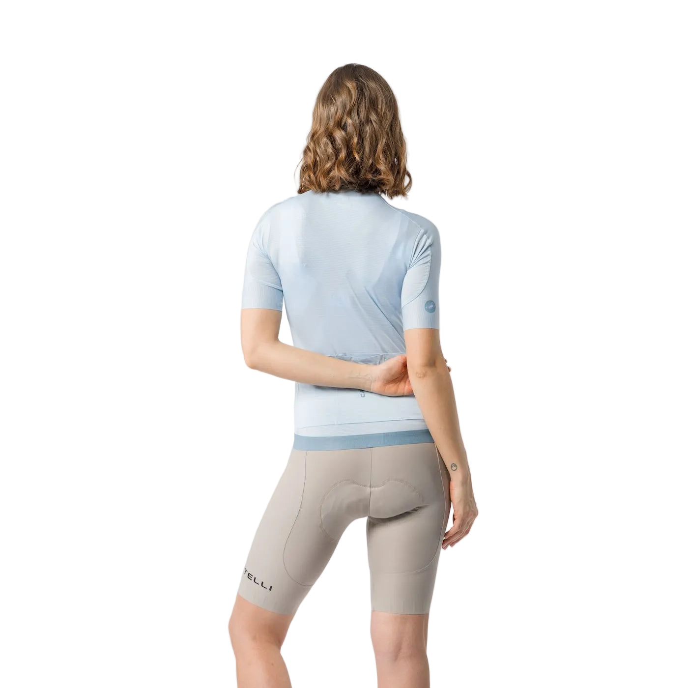 CASTELLI ESPRESSO 2 W DT Culotte largo mujer gris arcilla