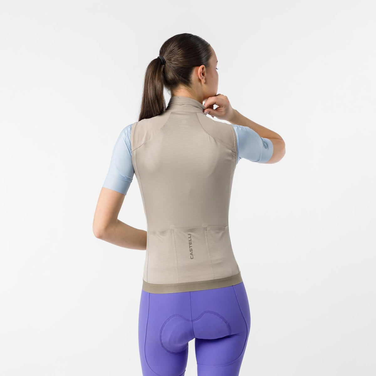 Chaleco CASTELLI ESPRESSO 2 Mujer Beige