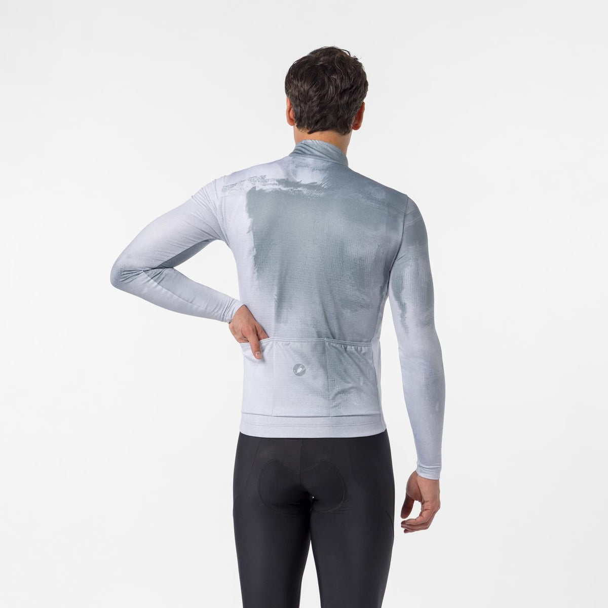 Maillot CASTELLI NEBULA THERMAL Mangas Largas Gris