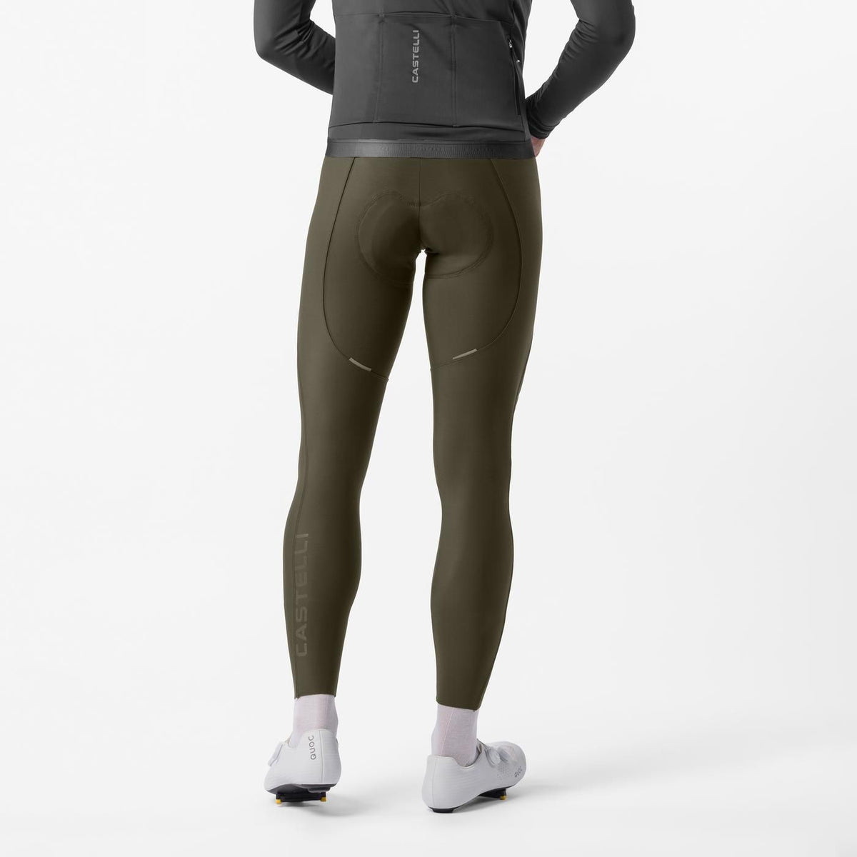 Culote Largo con Tirantes CASTELLI ESPRESSO 2 Caqui