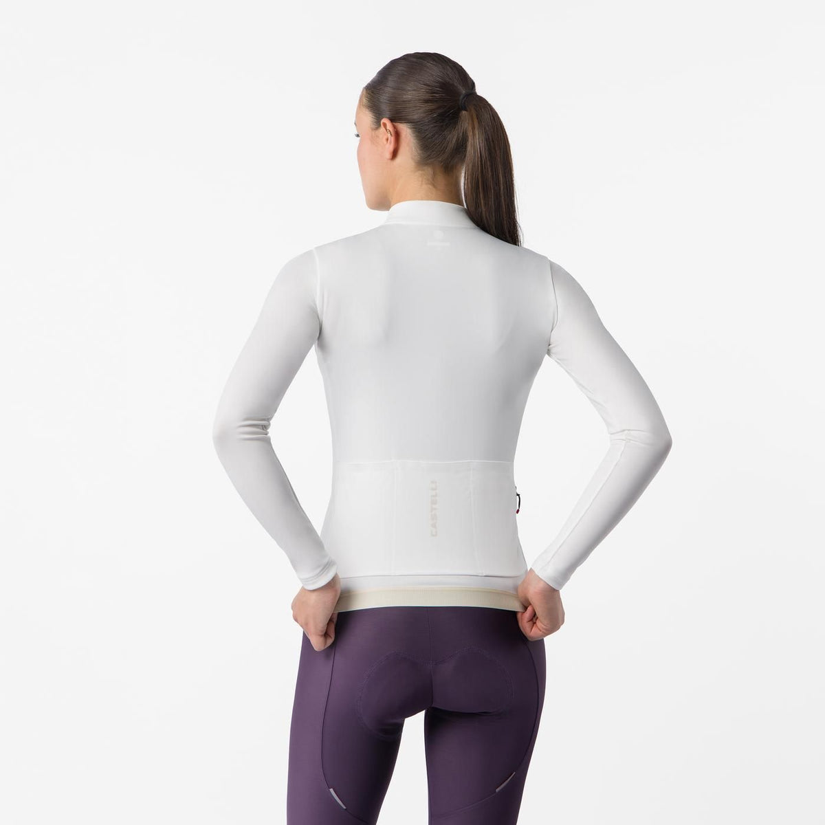 Maillot CASTELLI ESPRESSO THERMAL 2 Mujer Marfil