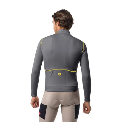 Maillot de manga larga CASTELLI UNLIMITED TRAIL 2 Gris/Mango Mojito