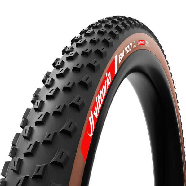 Neumático VITTORIA BARZO XC RACE 29x2.4 Graphene/Silica Tubeless Ready Soft Beige