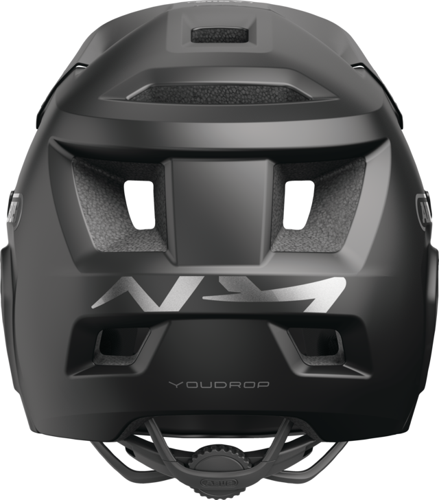 Casco MTB ABUS YOUDROP FF Junior Muted Negro