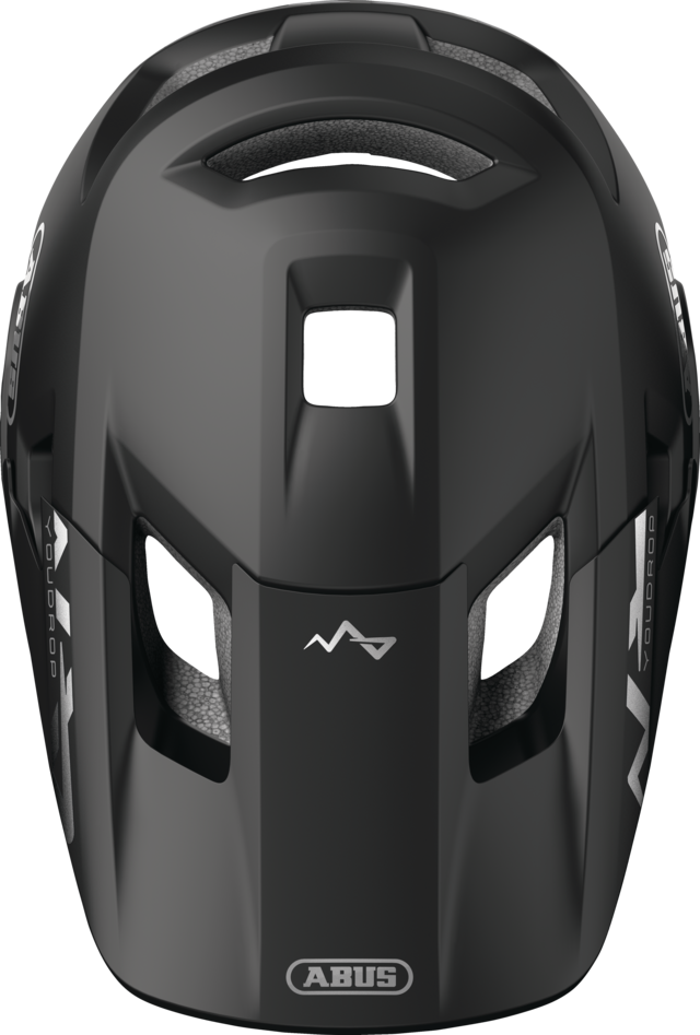 Casco MTB ABUS YOUDROP FF Junior Muted Negro