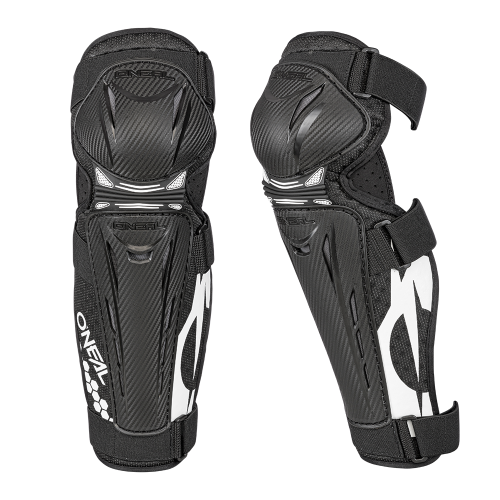 Rodilleras O'NEAL TRAIL FR Carbon Look Negro/Blanco