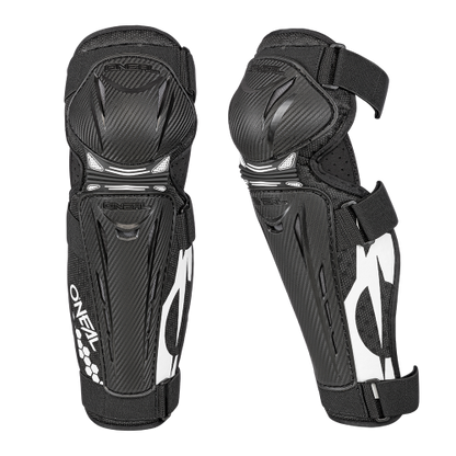 Rodilleras O'NEAL TRAIL FR Carbon Look Negro/Blanco