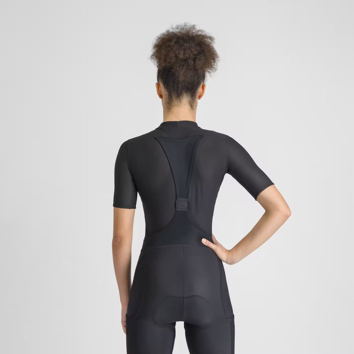 Camiseta interior SPORTFUL de invierno de manga corta para mujer negra