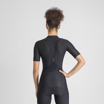 Camiseta interior SPORTFUL de invierno de manga corta para mujer negra