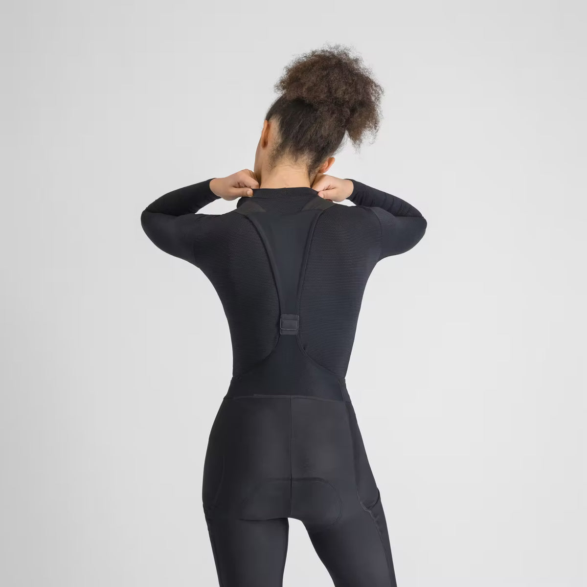 Camiseta interior SPORTFUL MERINO de manga larga para mujer negra