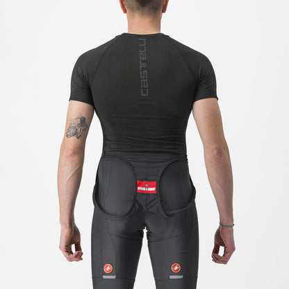 Interior CASTELLI CORE SEAMLESS Mangas Cortas Negro