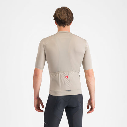 Maillot CASTELLI PROLOGO LITE Mangas Cortas Beige
