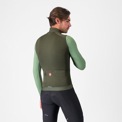 Chaleco Sin Mangas CASTELLI ESPRESSO Verde