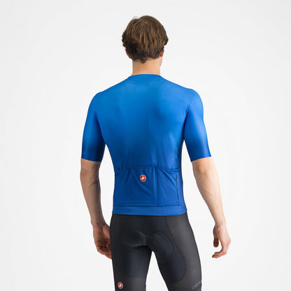 Maillot CASTELLI UPF Mangas Cortas Azul