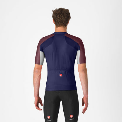 Maillot CASTELLI ENTRATA 6 Manga Corta Azul