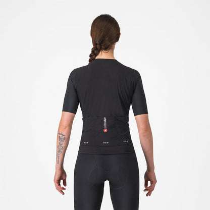 Maillot CASTELLI PREMIO EVO Mujer Mangas Cortas Negro