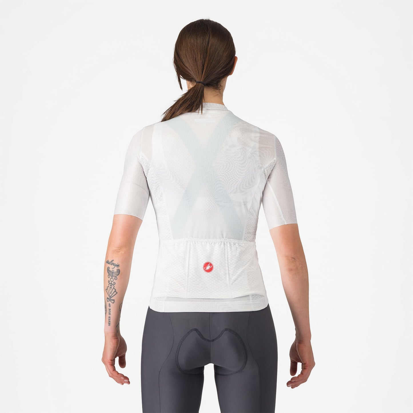 CASTELLI FANTASIA Maillot de manga corta para mujer Blanco