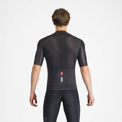 Maillot CASTELLI UNLIMITED ENTRATA 3 Mangas Cortas Negro