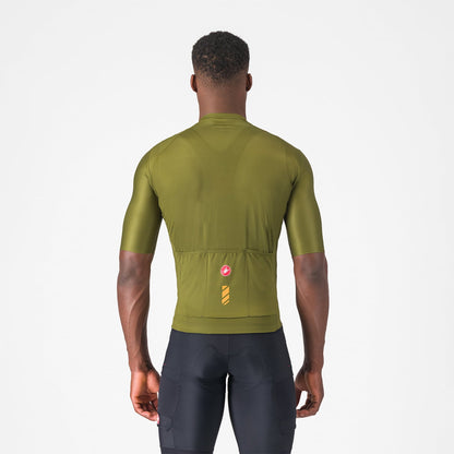 Maillot CASTELLI UNLIMITED ENTRATA 3 Mangas Cortas Caqui