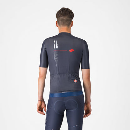 Maillot CASTELLI ESPRESSO R--A/D Mangas Cortas Azul